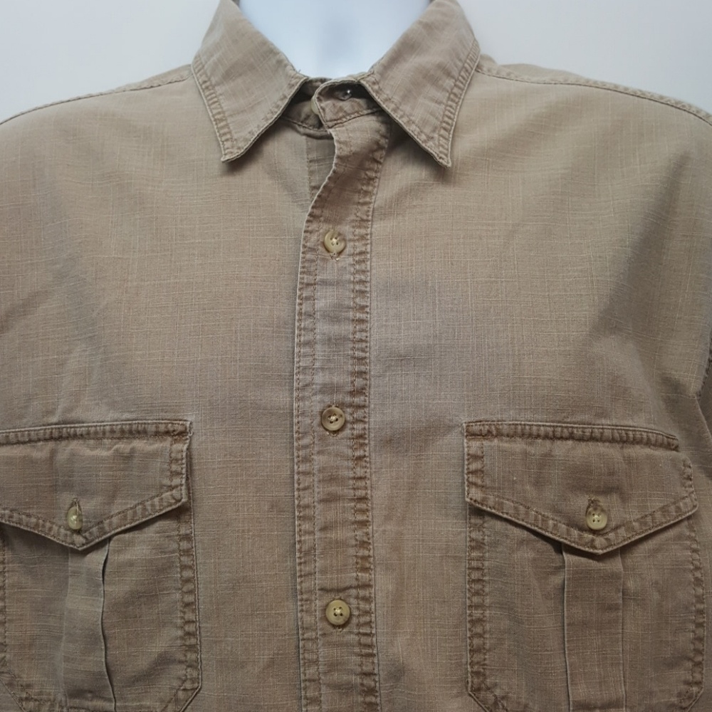 St. John's Bay Casual Tall Men's Shirt L